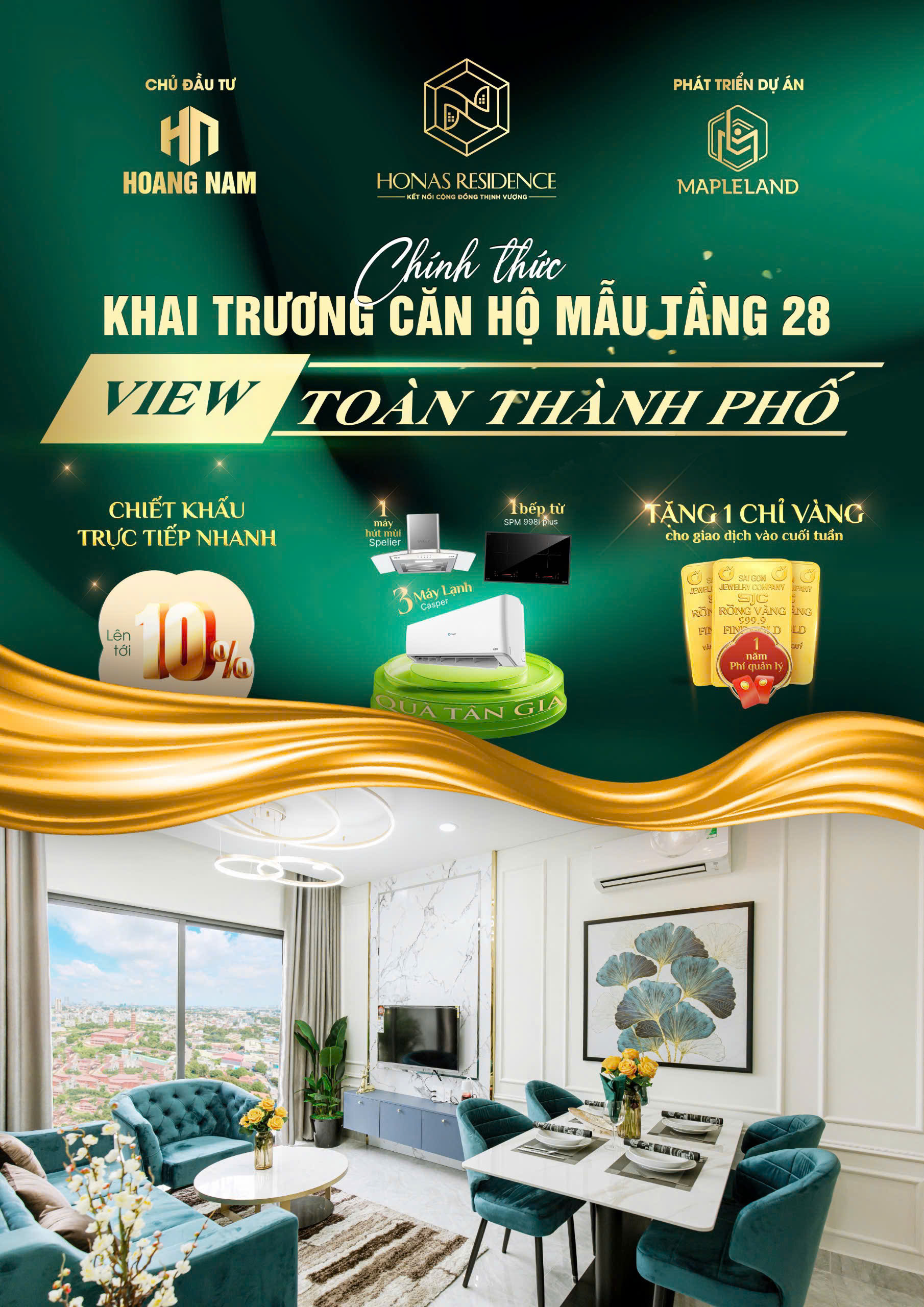 căn hộ tầng 28